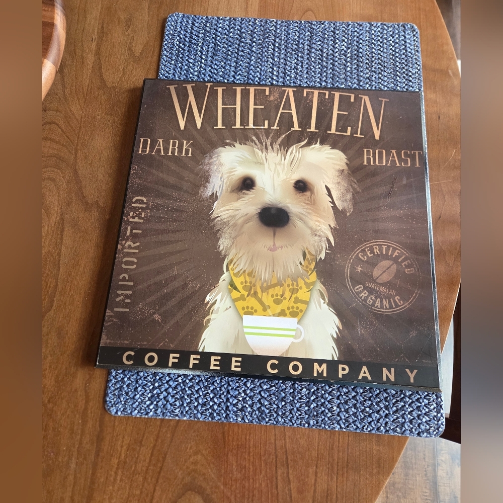"Wheaton Dark Roast" Reproduction Of Art By Stephen Fowler For Target